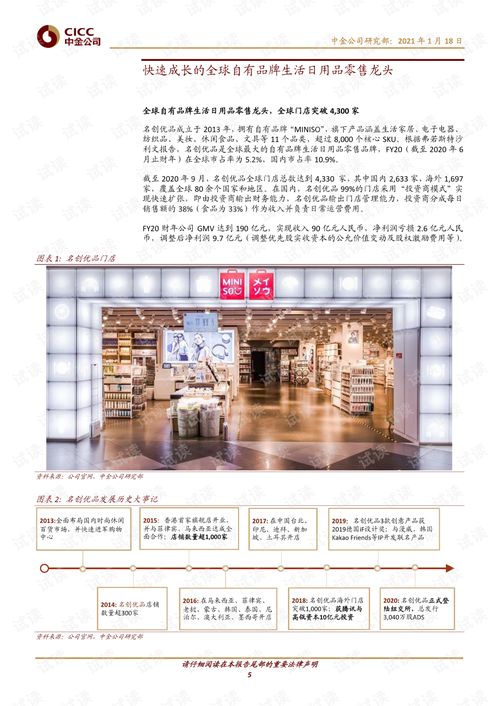 名創(chuàng)優(yōu)品 全球生活日用品零售龍頭的崛起之路